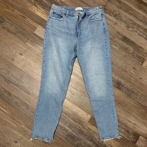 Abercrombie & Fitch Light Blue high rise Jeans - size 31